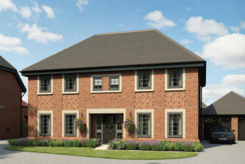 Hayfield Lodge, New Road, Over