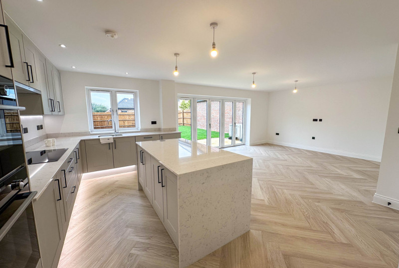Hayfield Lodge, New Road, Over