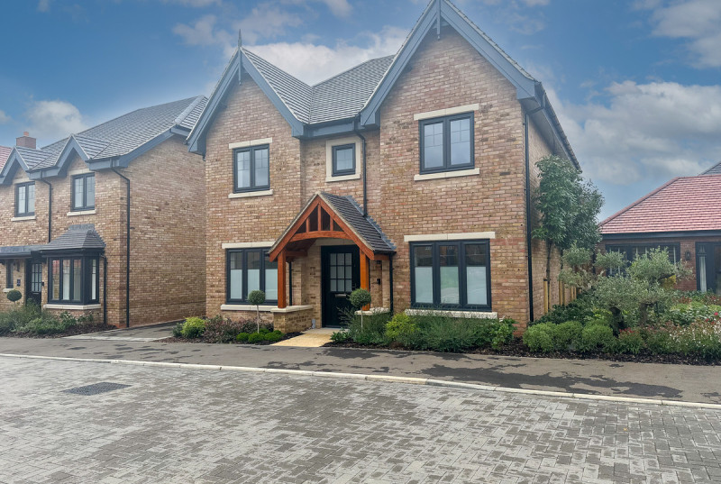 Hayfield Lodge, New Road, Over