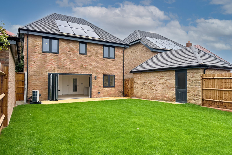 Hayfield Lodge, New Road, Over